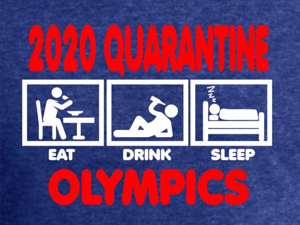 Quarantine Olympics T shirt - Image 2