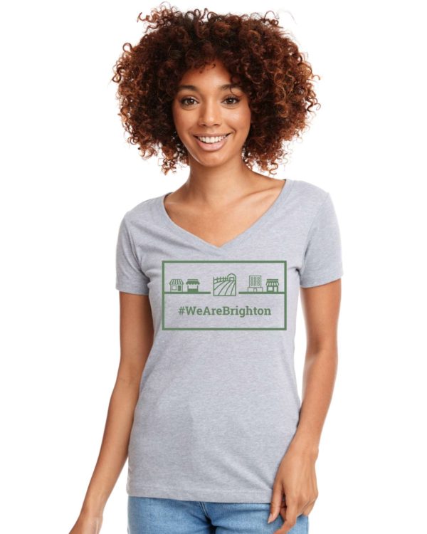 #WeAreBrighton Ladies V Neck T shirt