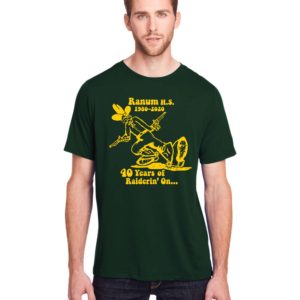 40 Years of Raiderin On Crewneck T Shirt