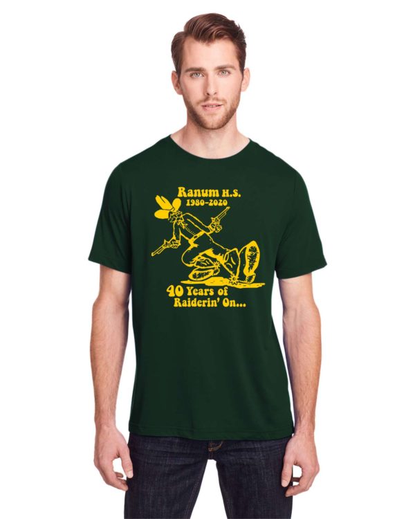 40 Years of Raiderin On Crewneck T Shirt