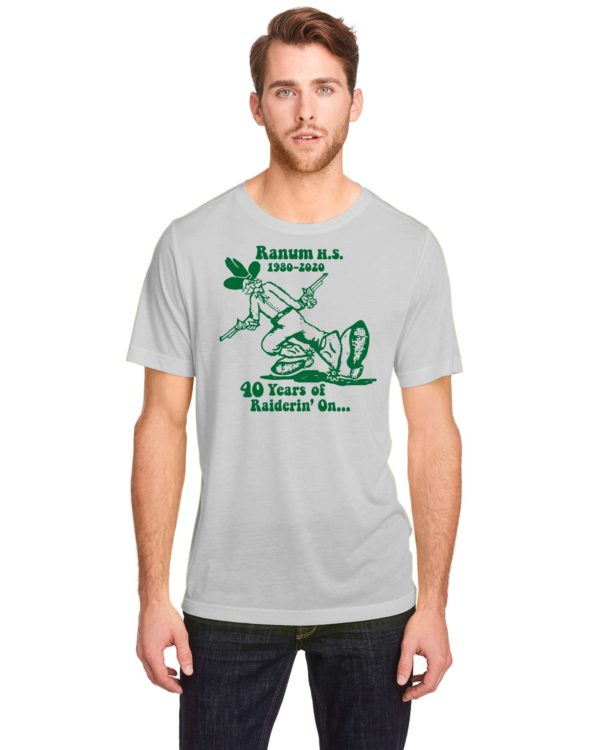 40 Years of Raiderin On Crewneck T Shirt - Image 2