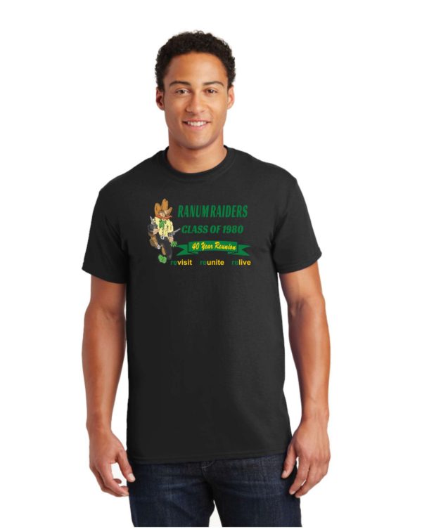 40 Year Reunion Theme T Shirt - Image 2