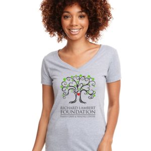 RLF Logo Printed T Shirt Ladies V Neck