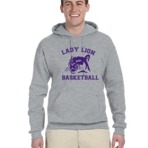 Unisex Lady Lion 50/50 Heavyweight Hoodie