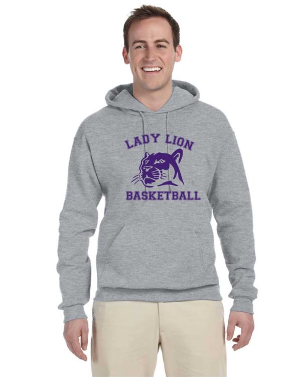Unisex Lady Lion 50/50 Heavyweight Hoodie
