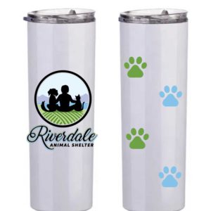 20 oz Stainless Steel Tumbler with lid and straw