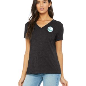 Unisex Triblend V Neck T