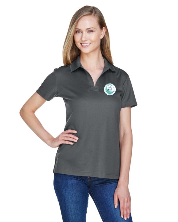 Embroidered Womens Fit Polo - Image 2