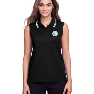Embroidered Women's Fit Sleeveless Polo