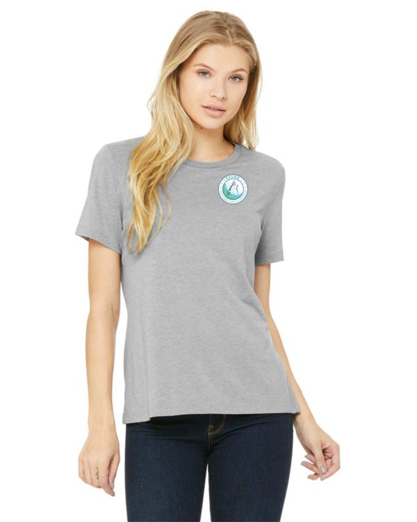 Womens Relaxed Fit Triblend T Shirt - Image 2