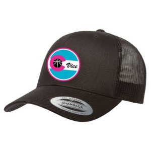Vice Embroidered Snap Back Trucker Cap