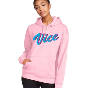 Vice Unisex Softstyle Hoodie in Pink