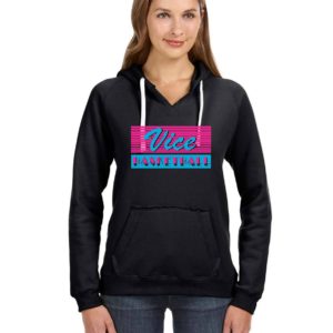 Vice Women's Soft V Neck Hoodie