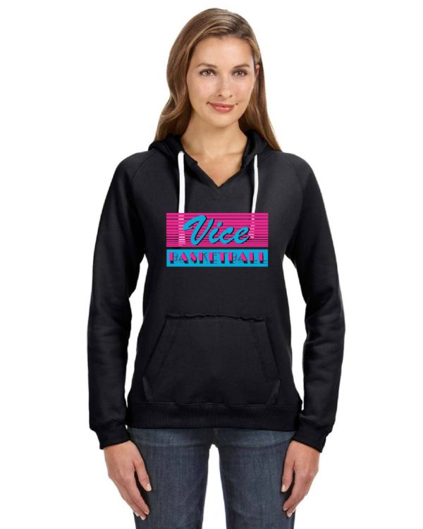 Vice Women's Soft V Neck Hoodie