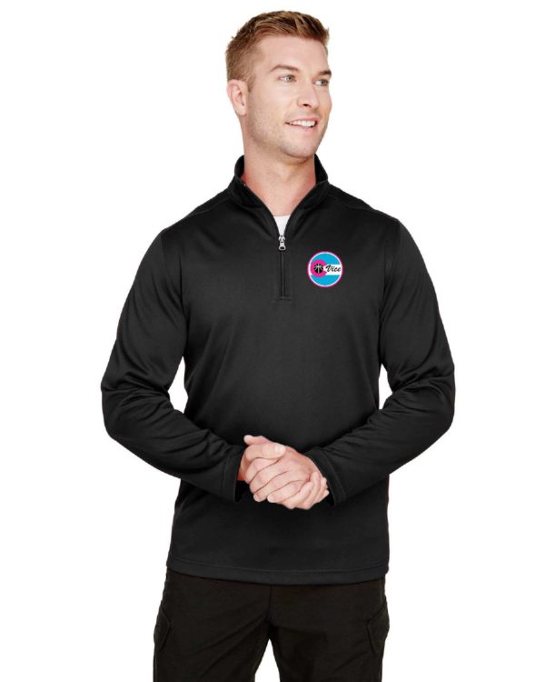 Vice Men's Embroidered Performance Quarter Zip