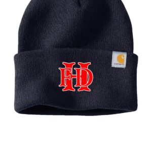 Carhartt Embroidered Navy Watch Cap