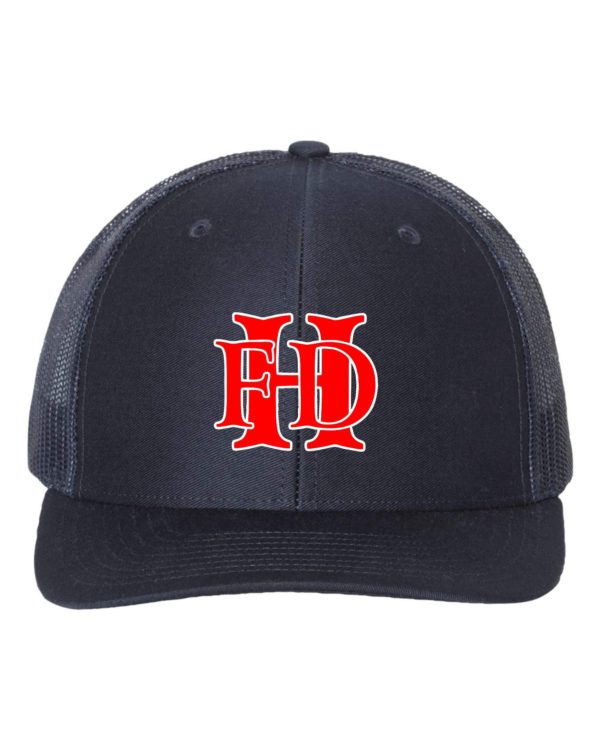 Richardson Embroidered Trucker Cap - Image 3
