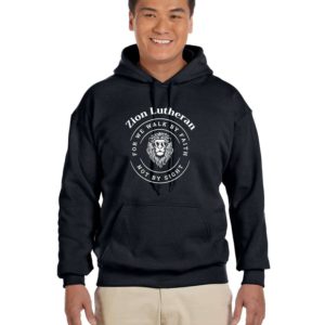 Zion Adult Pullover Hoodie with Lion Sunglass Logo