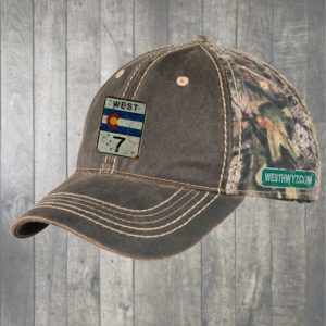 WestHwy7 Port and Co Pigment dyed Camo Cap