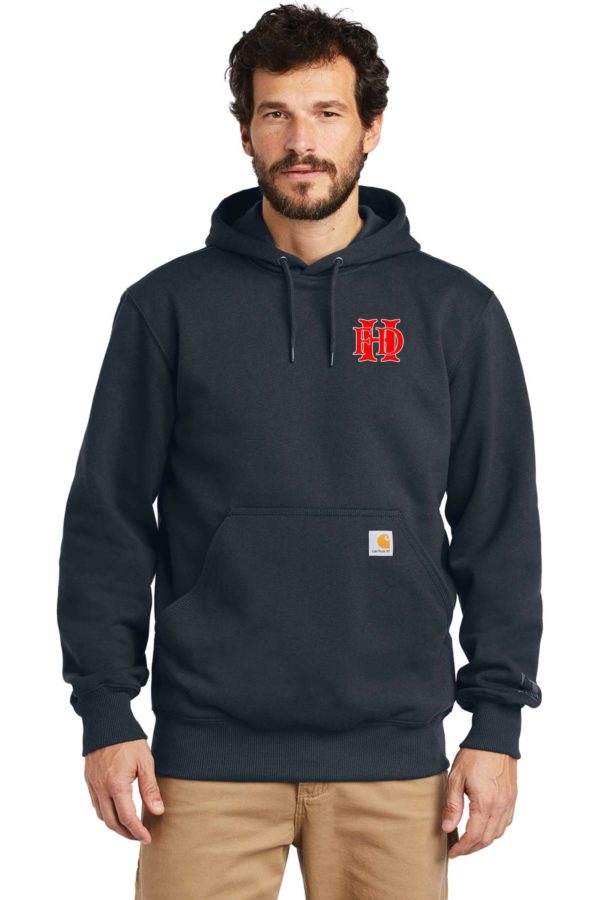 Carhartt Paxton Rain Defender Hoodies with Embroidered 5213 or HFD Logo - Image 4