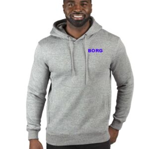 Borg Embroidered 8.5oz Unisex Pullover Hoodie