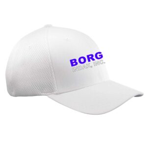 Borg Flexfit Soft Air Mesh Embroidered Cap