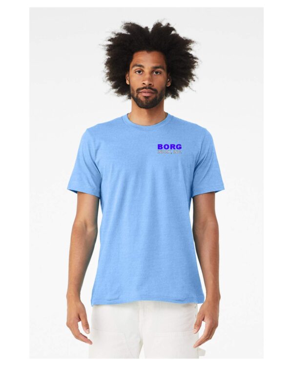 Borg Unisex Short Sleeve Blend T shirt