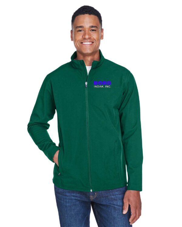 Borg Mens Soft Shell Waterproof Jacket - Image 2