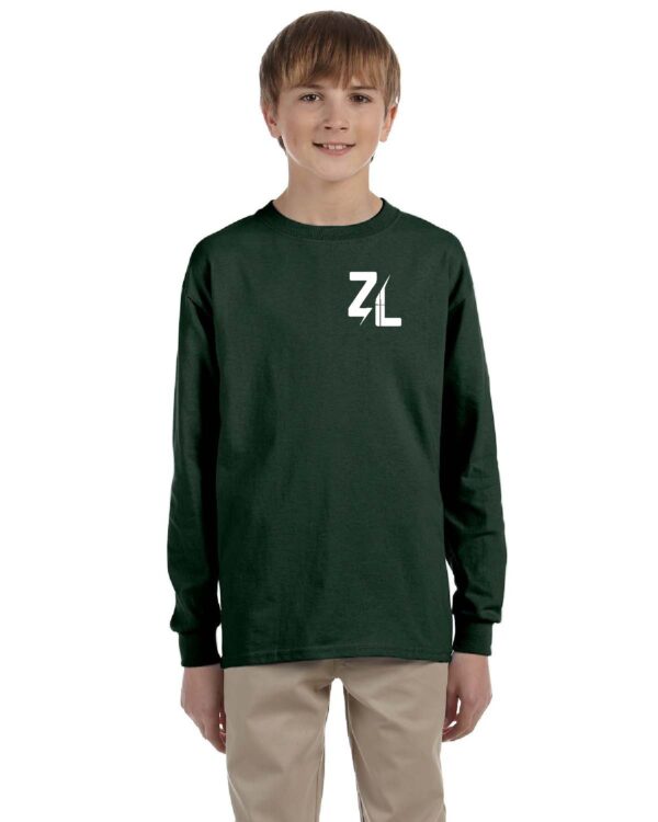 Zion 125 year Youth Long Sleeve T Shirt - Image 2