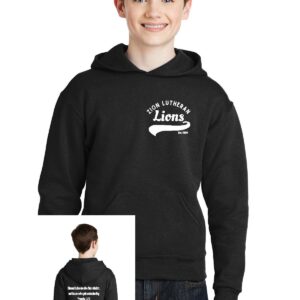 Zion Proverbs 313 Youth Pullover Hoodie